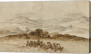 Landscape in Latium with Farm Laborers by Claude Lorrain