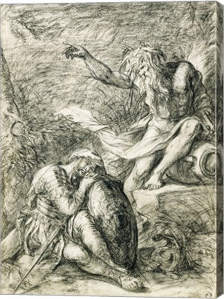 Dream of Aeneas by Salvator Rosa