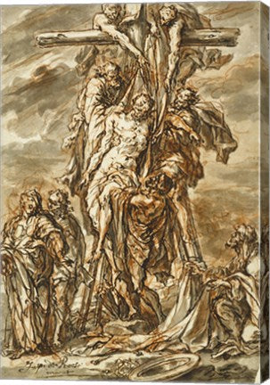 Descent from the Cross by Phillip Roos