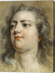 Head of King Louis XV by Francois Le Moyne