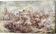 Landscape with Figures by Francois Boucher