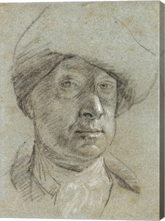 Self-Portrait Wearing a Cloth Hat by Jonathan Richardson the Elder