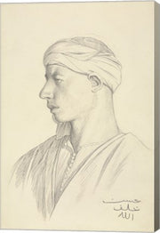 Portrait of an Egyptian Fellah by Jean-Leon Gerome