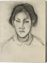 Head of a Tahitian Woman by Paul Gauguin