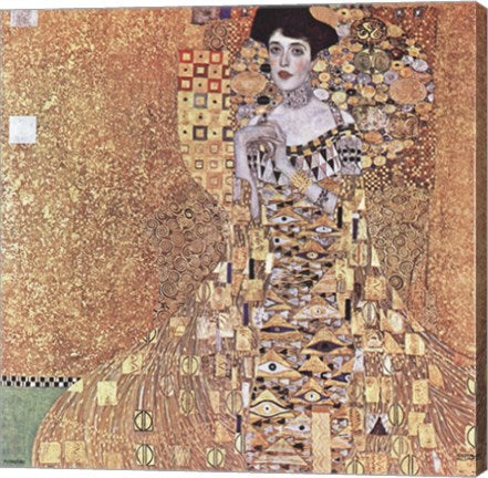 Portrait of Adele Bloch-Bauer I, 1907 by Gustav Klimt