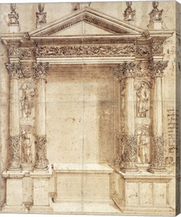 Design for an Altar by Baldassare Peruzzi