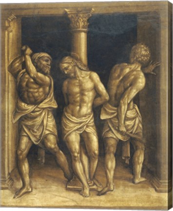 The Flagellation by Bernardino Lanino