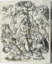 Orpheus Charming the Animals by Josias Murer