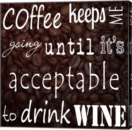 Coffee Keeps Me Going - square by Veruca Salt