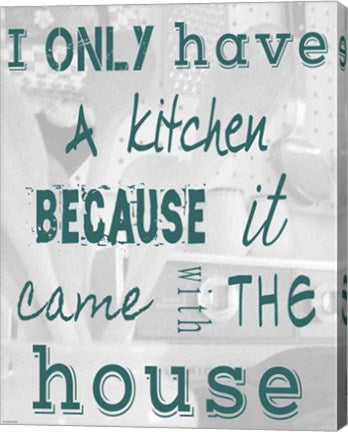 I Only Have a Kitchen Because it Came With the House by Veruca Salt