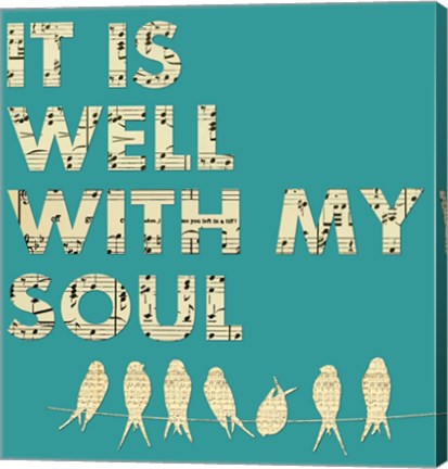 It Is Well With My Soul - Aqua by Veruca Salt