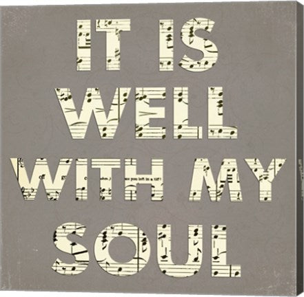 It Is Well With My Soul - Gray by Veruca Salt