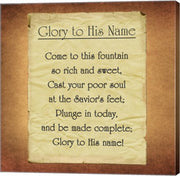 Glory To His Name by Veruca Salt