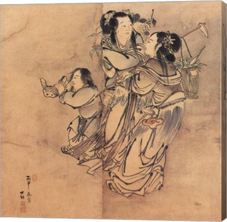Painting of the Nineteen Iimmortals I