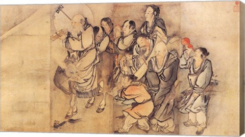 Painting of the Nineteen Iimmortals III