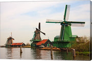 Dutch Zaanse Schans Windmills photograph