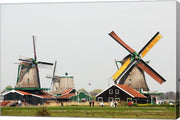 Dutch Zaanse Schans Windmills