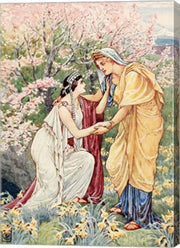 Demeter Rejoiced For Her Daughter Was By Her Side