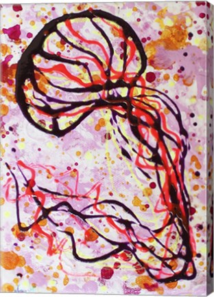 Pink Magenta Jellyfish by Natalie Talocci