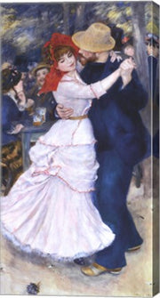 Dance at Bougival by Pierre-Auguste Renoir