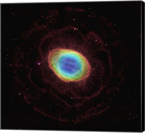 Hubble Reveals the Ring Nebula's True Shape by NASA, ESA, STScl
