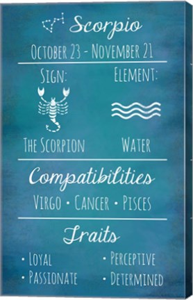 Scorpio Zodiac Sign by Veruca Salt