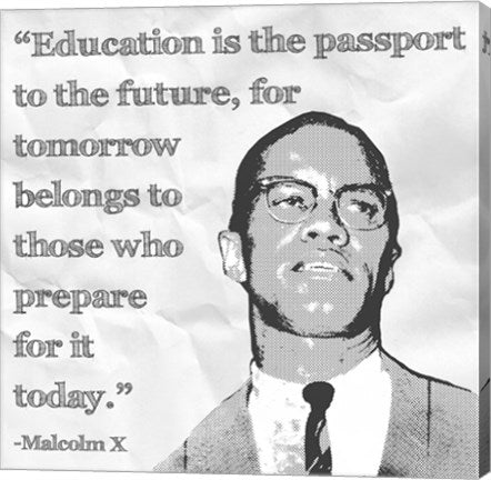 Education is the Passport to the Future by Veruca Salt