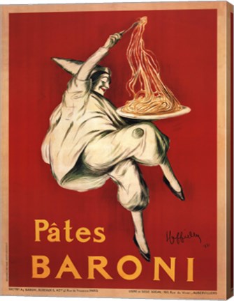 Pates Baroni, 1921 by Leonetto Cappiello