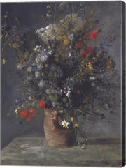 Flowers in a Vase, c. 1866 by Pierre-Auguste Renoir