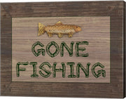 Gone Fishing Sign by Veruca Salt