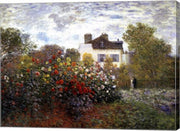 The Artist's Garden in Argenteuil (A Corner of the Garden with Dahlias), c.1873 by Claude Monet