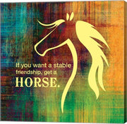Horse Quote 2 by Sports Mania