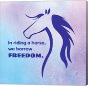 Horse Quote 3 by Sports Mania