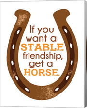 Horseshoe Quote 1 by Sports Mania
