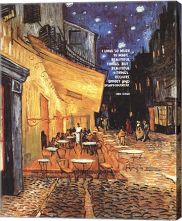 Beautiful Things - Van Gogh Quote 2 by Quote Master