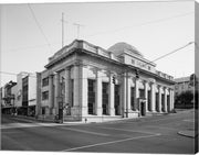 GENERAL VIEW, MAIN ST. FACADE ON LEFT, NINTH ST. ON RIGHT - Lynchburg National Bank, Ninth and Main Streets, Lynchburg
