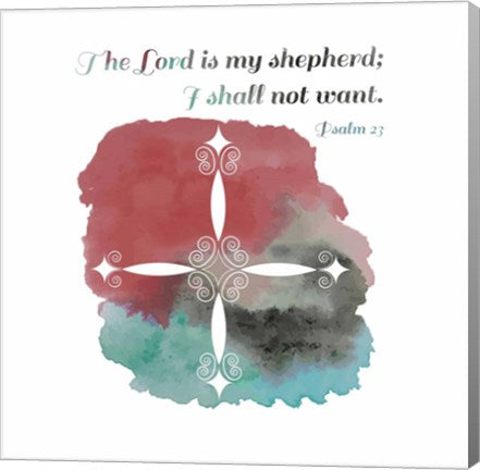 Psalm 23 The Lord is My Shepherd - Cross 2 by Inspire Me