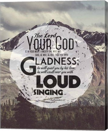 Zephaniah 3:17 The Lord Your God (Mountains 3) by Inspire Me