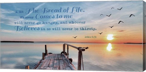 John 6:35 I am the Bread of Life (Pier) by Inspire Me