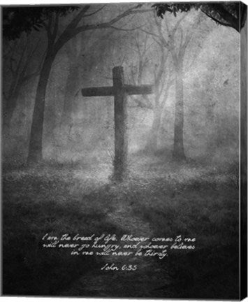 John 6:35 I am the Bread of Life (Cross) by Inspire Me