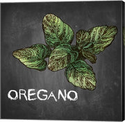 Oregano on Chalkboard by Color Me Happy