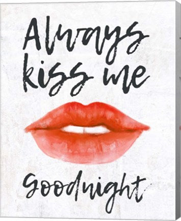 Lips - Kiss Me Goodnight by Color Me Happy