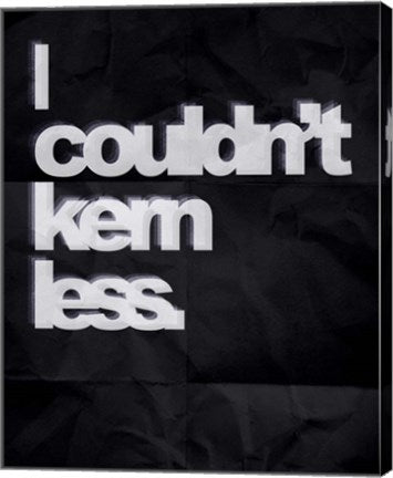 Couldn't Kern Less by Color Me Happy