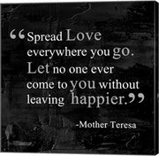 Spread Love by Quote Master