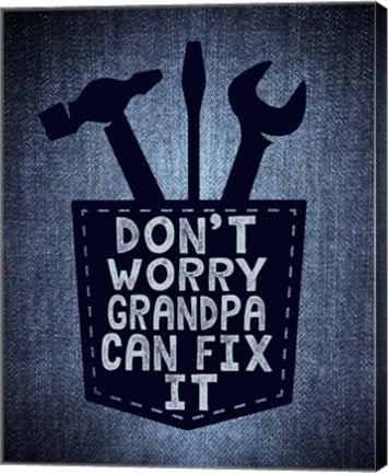 Don't Worry In Blue by Color Me Happy