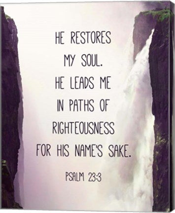 Psalm 23:3 by Inspire Me