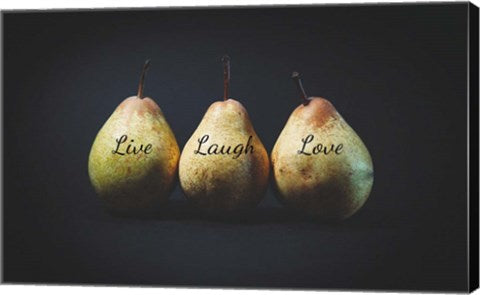 Pears - Live Laugh Love by Color Me Happy