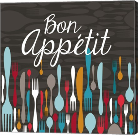 Bon Appetit Cutlery Grey by Color Me Happy