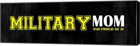 Proud Military Mom by Color Me Happy