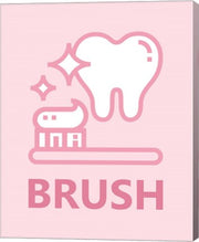 Girl's Bathroom Task-Brush by Color Me Happy